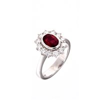 Ringe Crivelli Dame RUBINO in Gold Rubino 10011324